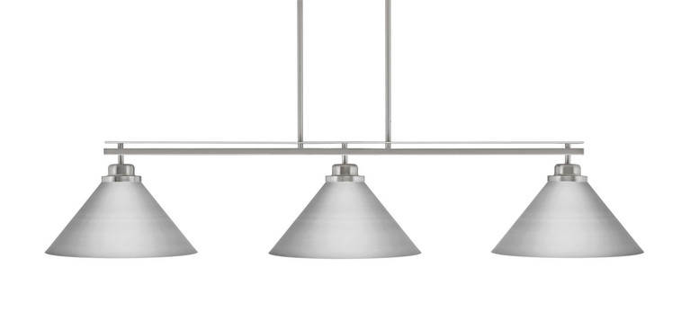 Toltec Lighting - 2633-BN-420 - Three Light Bar - Odyssey - Brushed Nickel