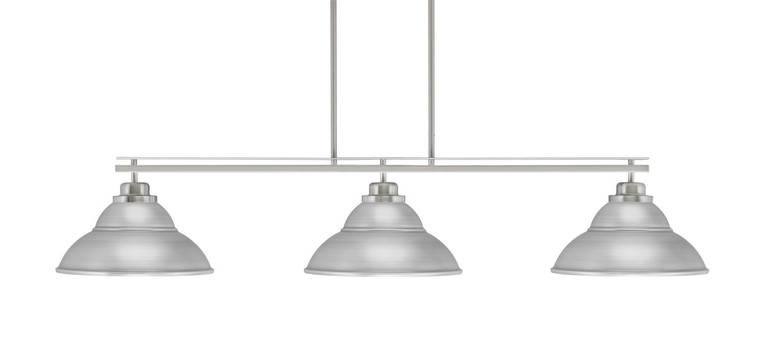 Toltec Lighting - 2633-BN-428 - Three Light Bar - Odyssey - Brushed Nickel