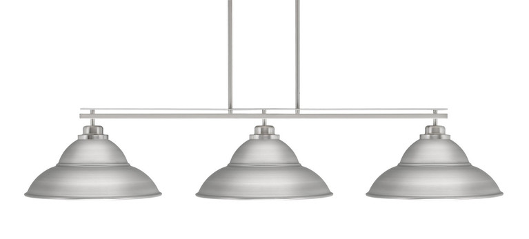 Toltec Lighting - 2633-BN-429 - Three Light Bar - Odyssey - Brushed Nickel
