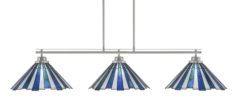 Toltec Lighting - 2633-BN-932 - Three Light Bar - Odyssey - Brushed Nickel