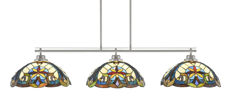 Toltec Lighting - 2633-BN-936 - Three Light Bar - Odyssey - Brushed Nickel