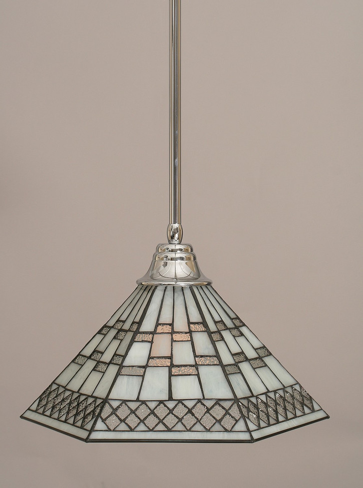 Toltec Lighting - 26-CH-910 - One Light Pendant - Any - Chrome