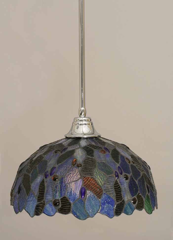 Toltec Lighting - 26-CH-995 - One Light Pendant - Any - Chrome