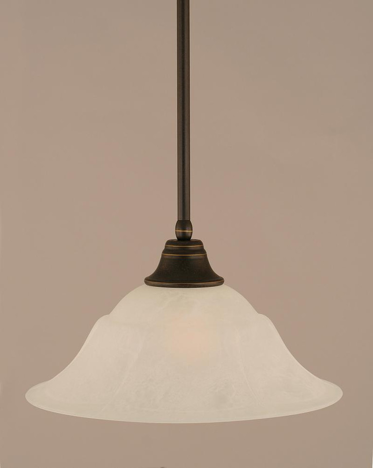 Toltec Lighting - 26-DG-53615 - One Light Pendant - Any - Dark Granite