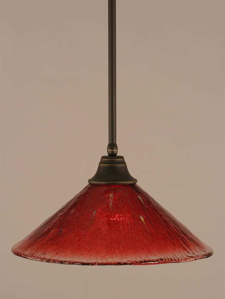 Toltec Lighting - 26-DG-716 - One Light Pendant - Any - Dark Granite