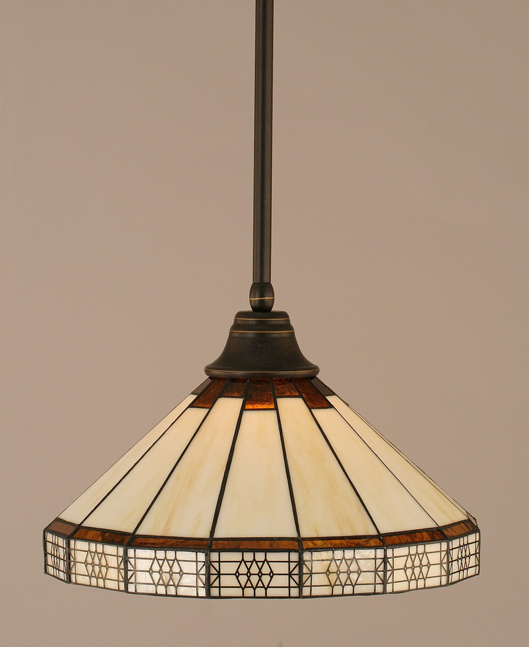 Toltec Lighting - 26-DG-964 - One Light Pendant - Any - Dark Granite
