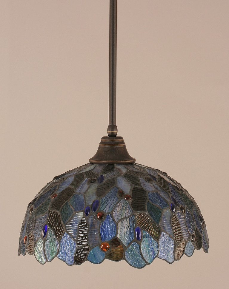 Toltec Lighting - 26-DG-995 - One Light Pendant - Any - Dark Granite