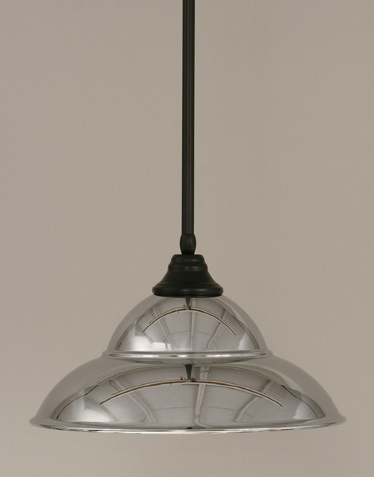 Toltec Lighting - 26-MB-429-CH - One Light Pendant - Any - Matte Black