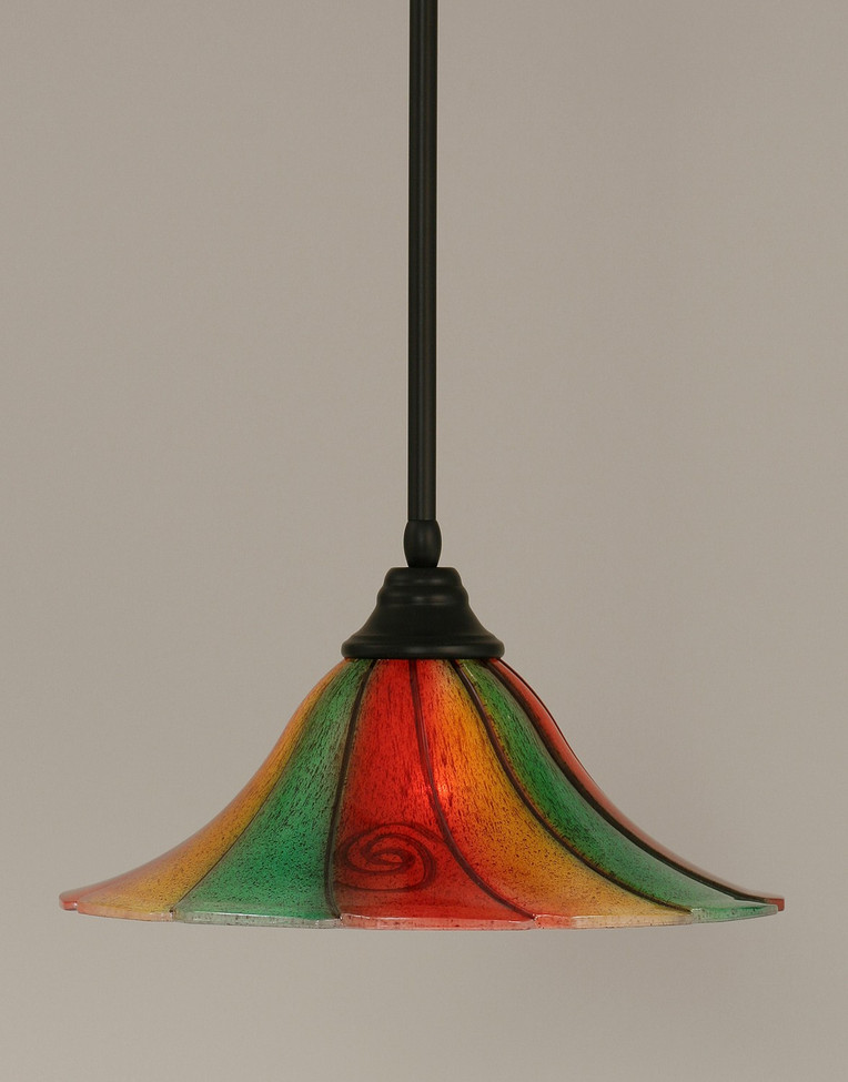 Toltec Lighting - 26-MB-767 - One Light Pendant - Any - Matte Black