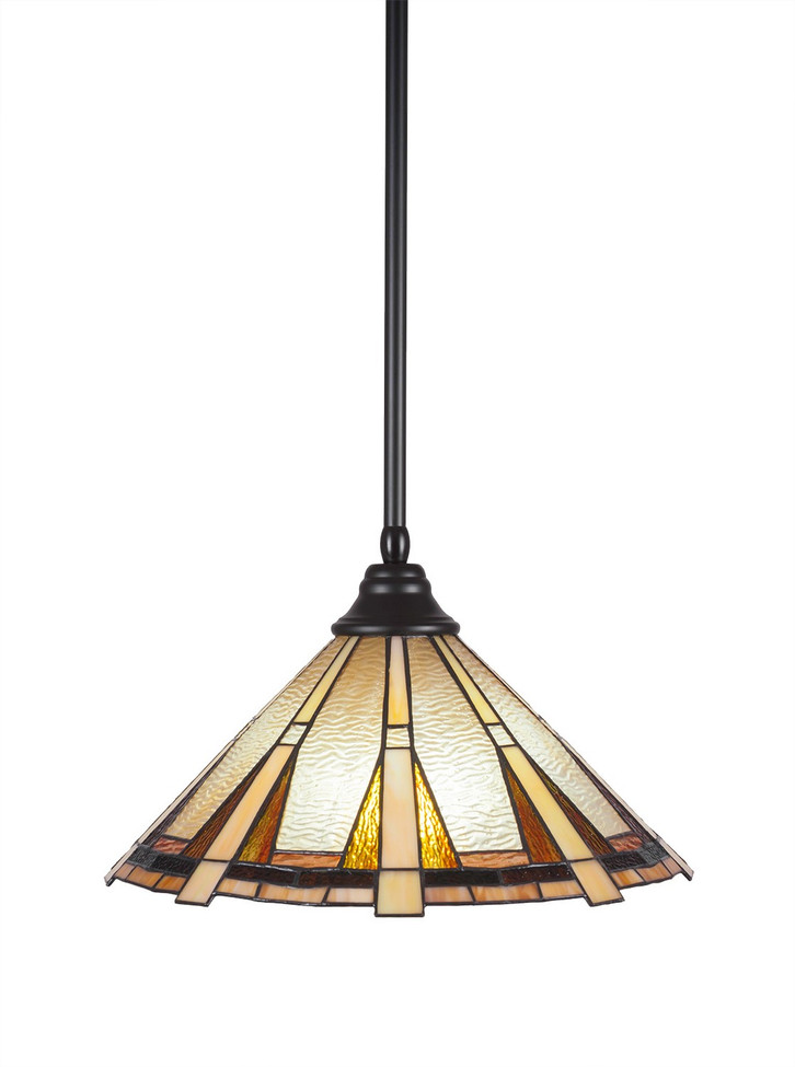 Toltec Lighting - 26-MB-934 - One Light Pendant - Any - Matte Black