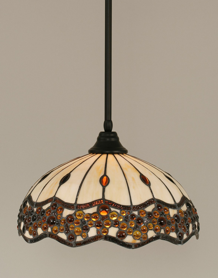 Toltec Lighting - 26-MB-997 - One Light Pendant - Any - Matte Black