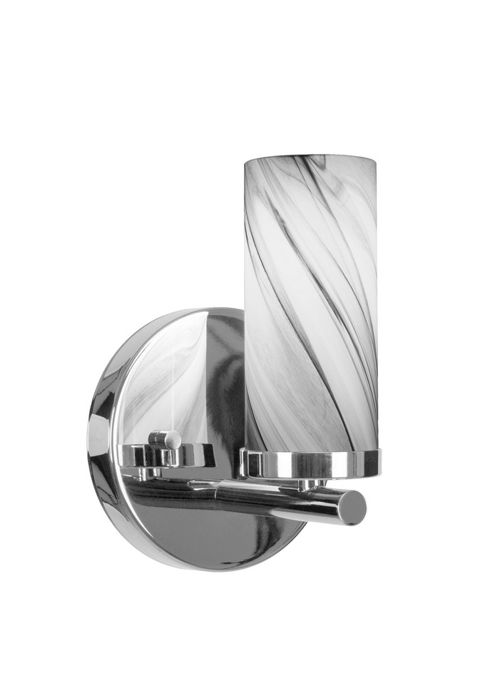 Toltec Lighting - 2811-CH-802B - One Light Wall Sconce - Trinity - Chrome