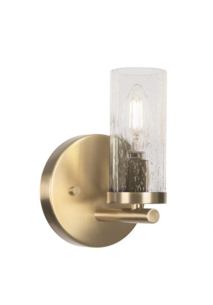 Toltec Lighting - 2811-NAB-800B - One Light Wall Sconce - Trinity - New Age Brass