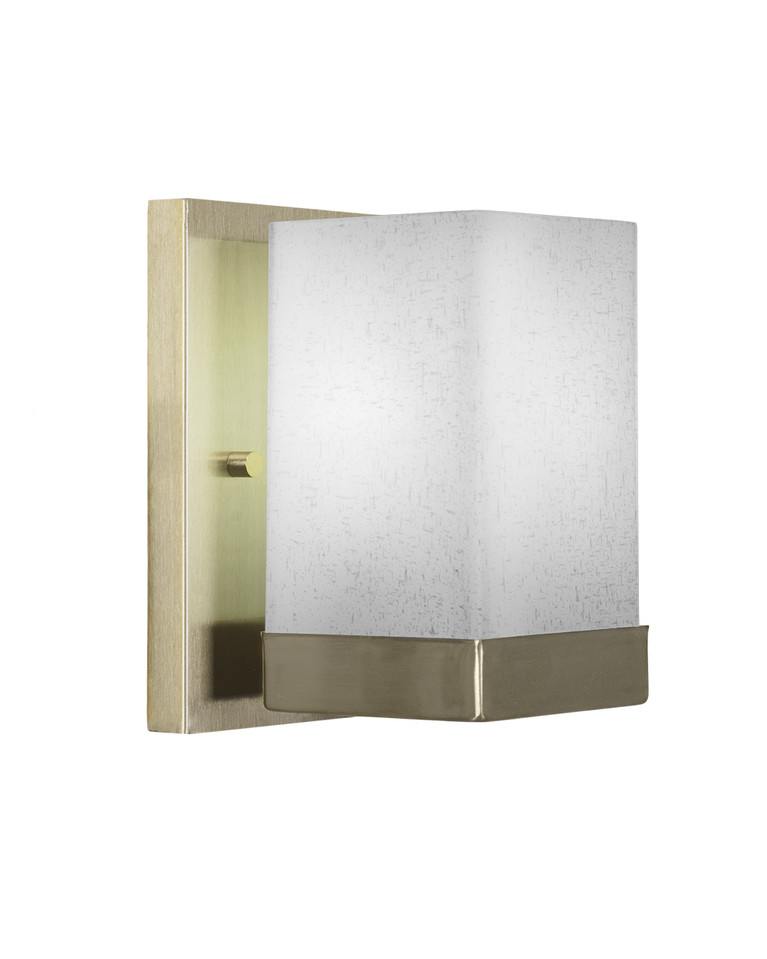 Toltec Lighting - 3121-NAB-531 - One Light Wall Sconce - Nouvelle - New Age Brass