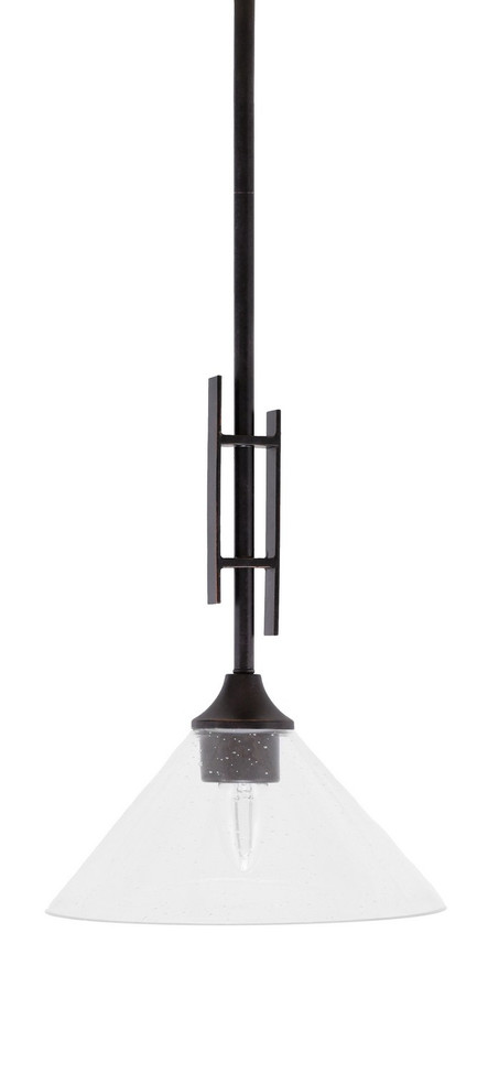 Toltec Lighting - 320-DG-304 - One Light Mini Pendant - Uptowne - Dark Granite