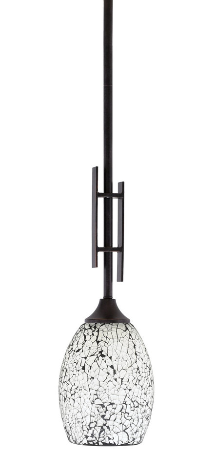 Toltec Lighting - 320-DG-4165 - One Light Mini Pendant - Uptowne - Dark Granite