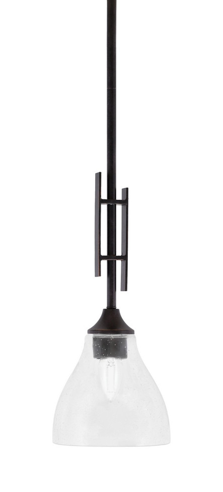 Toltec Lighting - 320-DG-4760 - One Light Mini Pendant - Uptowne - Dark Granite