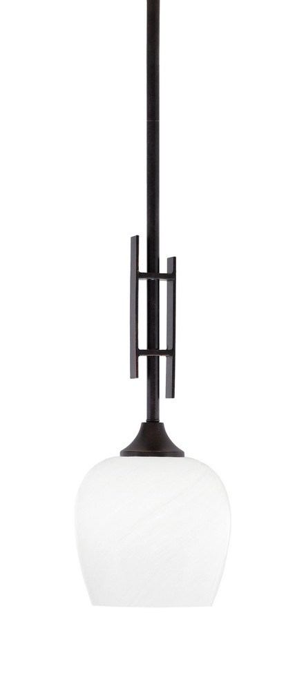 Toltec Lighting - 320-DG-4811 - One Light Mini Pendant - Uptowne - Dark Granite
