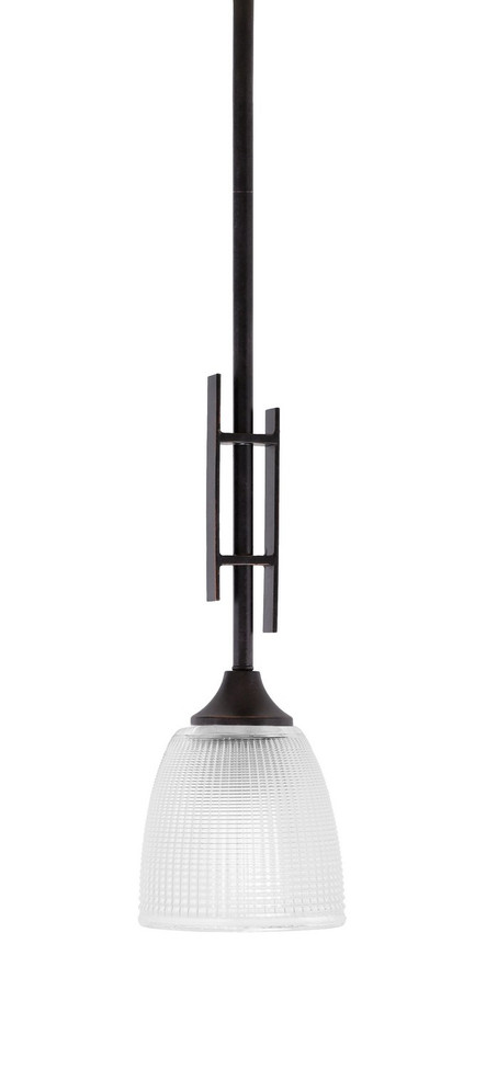 Toltec Lighting - 320-DG-500 - One Light Mini Pendant - Uptowne - Dark Granite