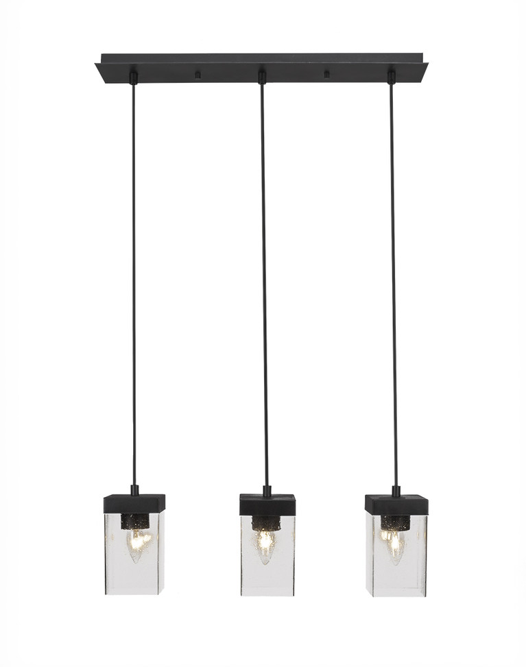 Toltec Lighting - 3213-ES-530 - Three Light Cluster Pendalier - Nouvelle - Espresso