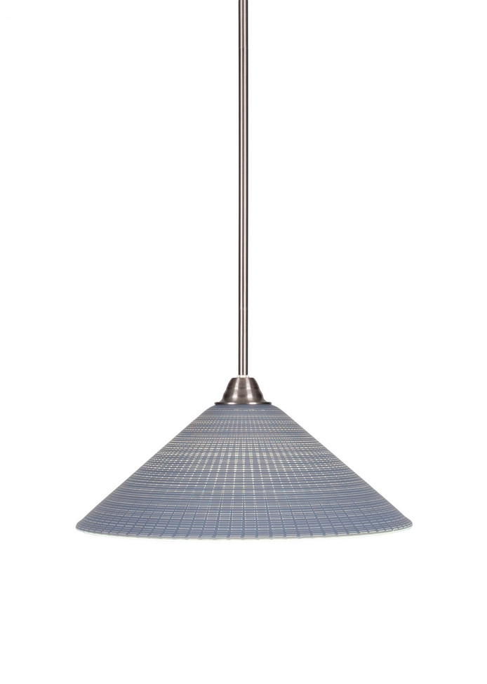 Toltec Lighting - 3401-BN-4012 - One Light Pendant - Paramount - Brushed Nickel