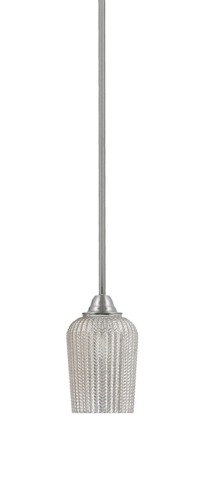 Toltec Lighting - 3401-BN-4253 - One Light Mini Pendant - Paramount - Brushed Nickel