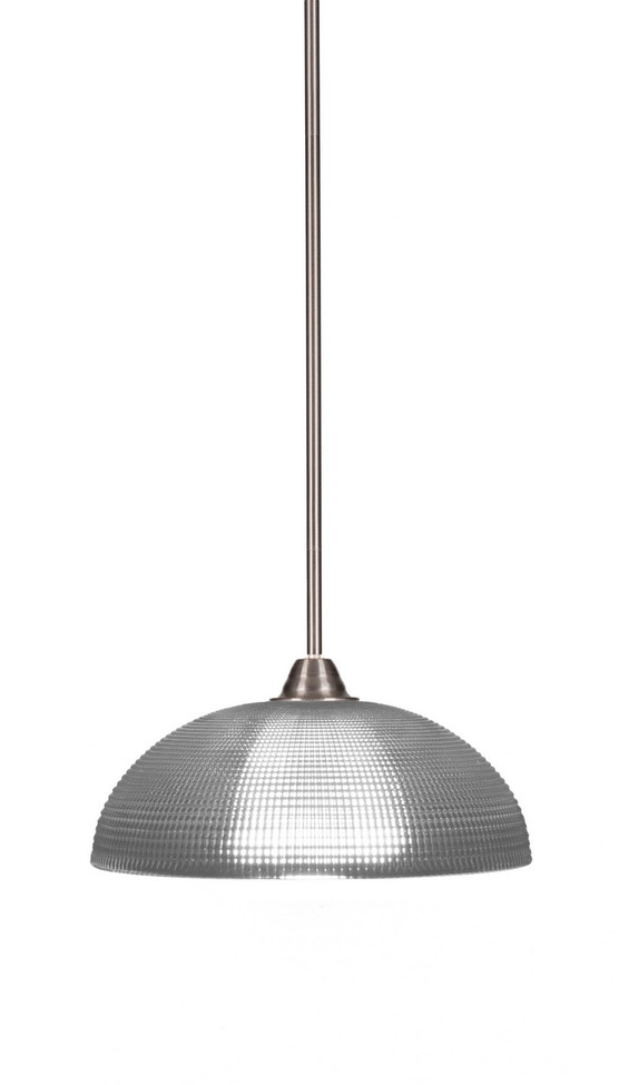 Toltec Lighting - 3401-BN-540 - One Light Pendant - Paramount - Brushed Nickel