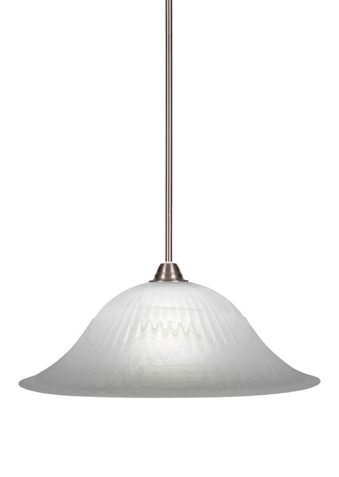 Toltec Lighting - 3401-BN-5881 - One Light Pendant - Paramount - Brushed Nickel