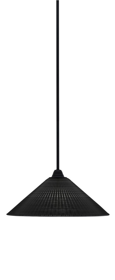 Toltec Lighting - 3401-MB-4019 - One Light Mini Pendant - Paramount - Matte Black