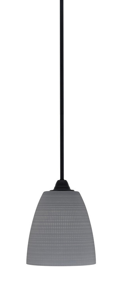 Toltec Lighting - 3401-MB-4072 - One Light Mini Pendant - Paramount - Matte Black