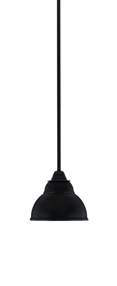 Toltec Lighting - 3401-MB-427 - One Light Mini Pendant - Paramount - Matte Black