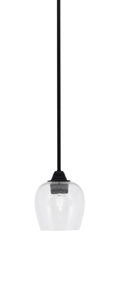 Toltec Lighting - 3401-MB-4810 - One Light Mini Pendant - Paramount - Matte Black