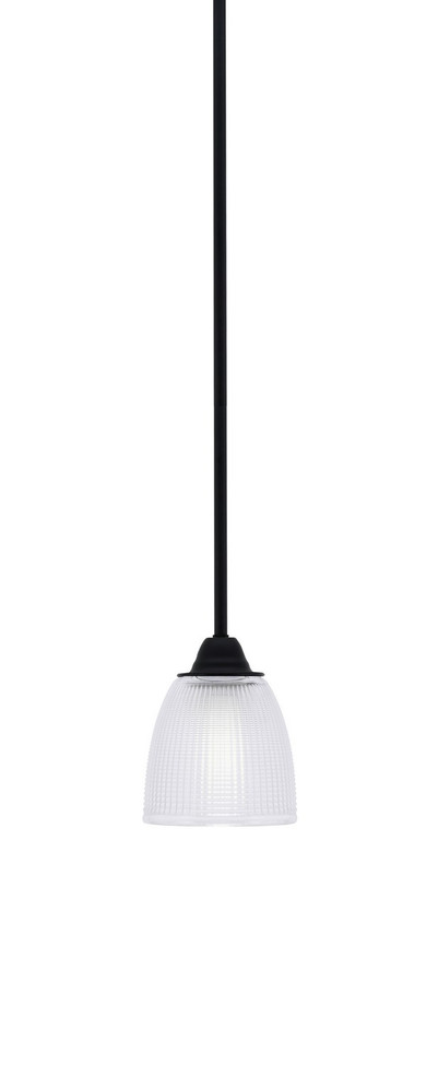 Toltec Lighting - 3401-MB-500 - One Light Mini Pendant - Paramount - Matte Black