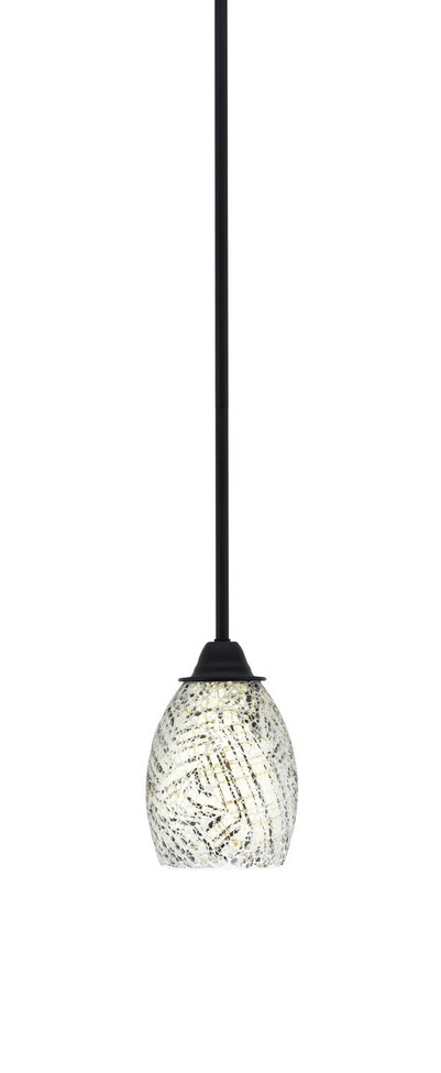 Toltec Lighting - 3401-MB-5054 - One Light Mini Pendant - Paramount - Matte Black