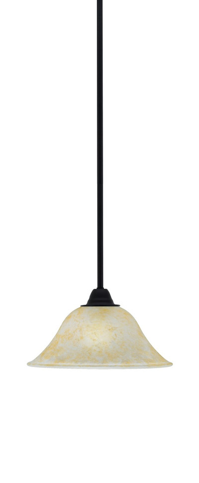 Toltec Lighting - 3401-MB-513 - One Light Mini Pendant - Paramount - Matte Black