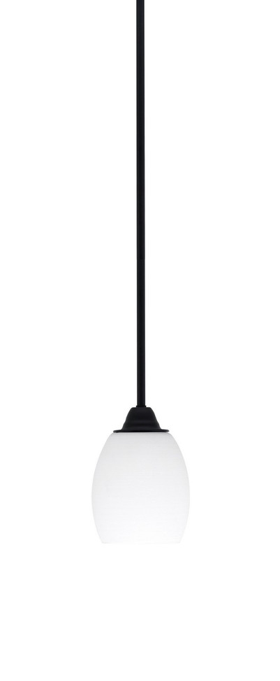 Toltec Lighting - 3401-MB-615 - One Light Mini Pendant - Paramount - Matte Black