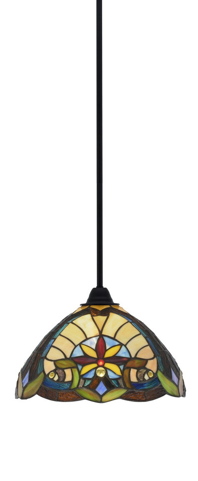 Toltec Lighting - 3401-MB-9369 - One Light Mini Pendant - Paramount - Matte Black
