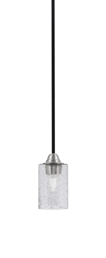 Toltec Lighting - 3401-MBBN-3002 - One Light Mini Pendant - Paramount - Matte Black & Brushed Nickel
