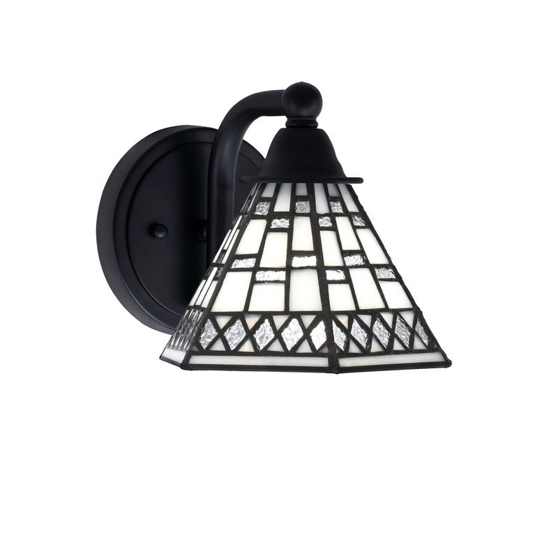 Toltec Lighting - 3421-MB-9105 - One Light Wall Sconce - Paramount - Matte Black