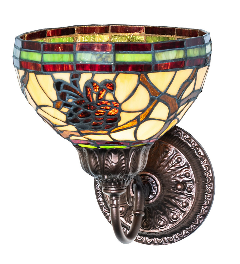 Meyda Tiffany - 245438 - One Light Wall Sconce - Pinecone - Mahogany Bronze