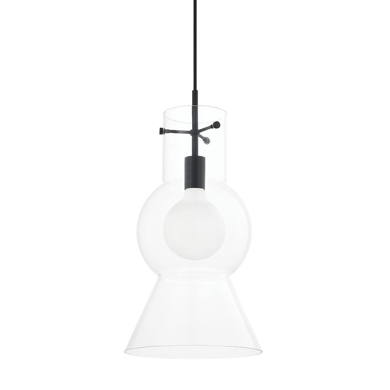 Mitzi - H702701L-SBK - One Light Pendant - Mirabel - Soft Black