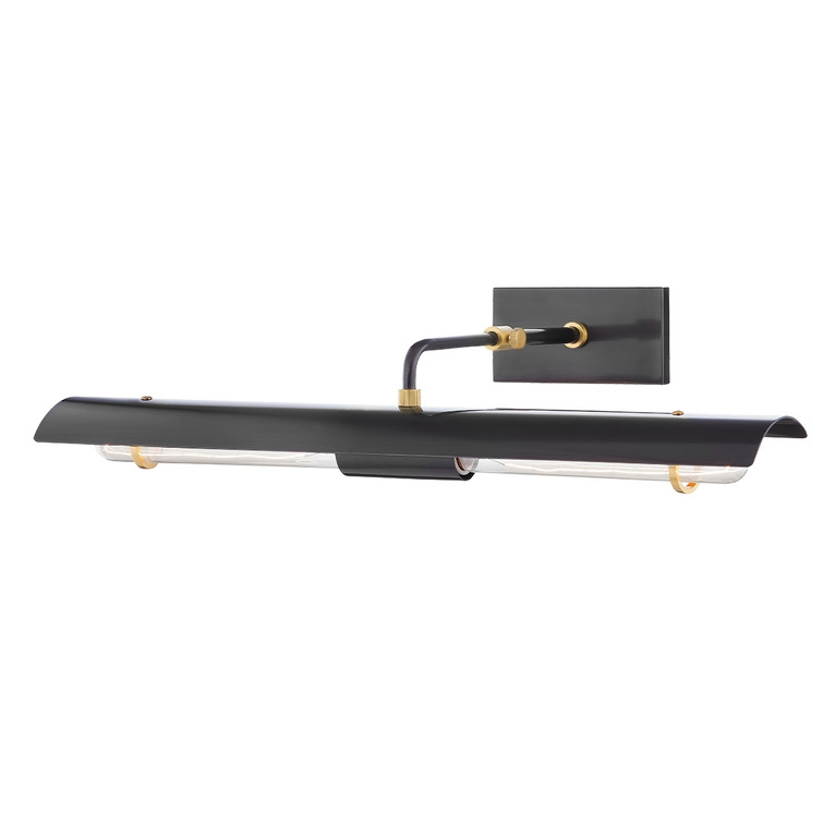 Mitzi - H741102B-AOB - Two Light Picture Light - Raelynn - Aged Brass/Old Bronze