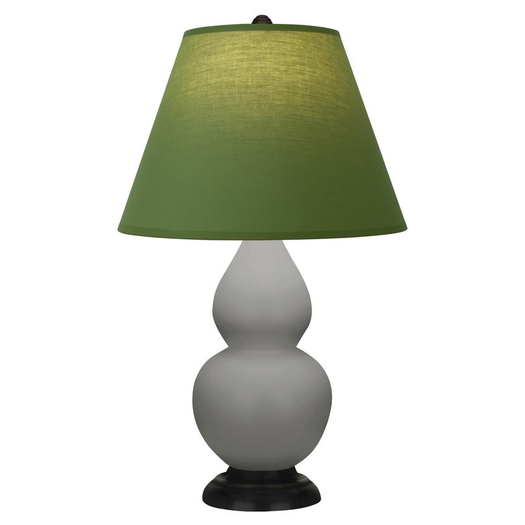 Robert Abbey - MST51G - One Light Accent Lamp - Small Double Gourd - Matte Smokey Taupe Glazed Ceramic w/Deep Patina Bronze