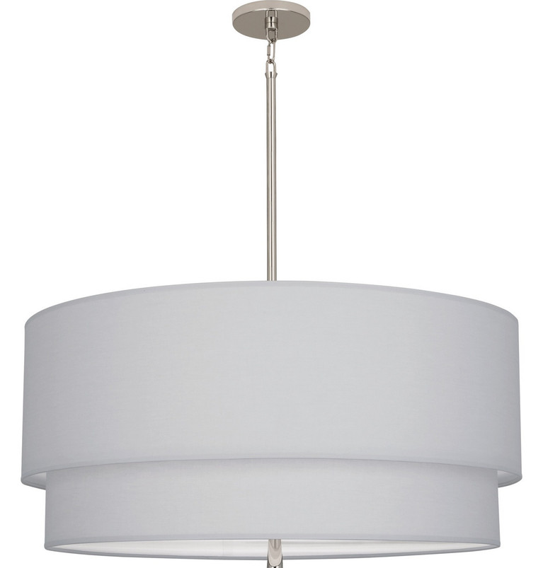 Robert Abbey - PG140 - Three Light Pendant - Decker - Polished Nickel