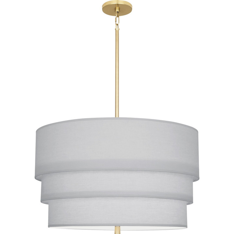 Robert Abbey - PG141 - Three Light Pendant - Decker - Modern Brass