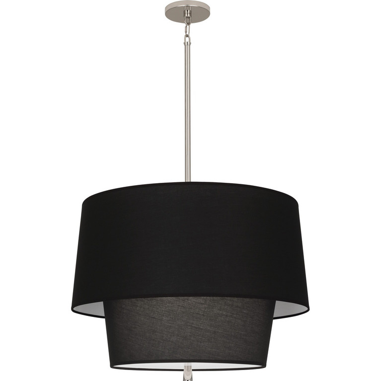 Robert Abbey - RB138 - Three Light Pendant - Decker - Polished Nickel