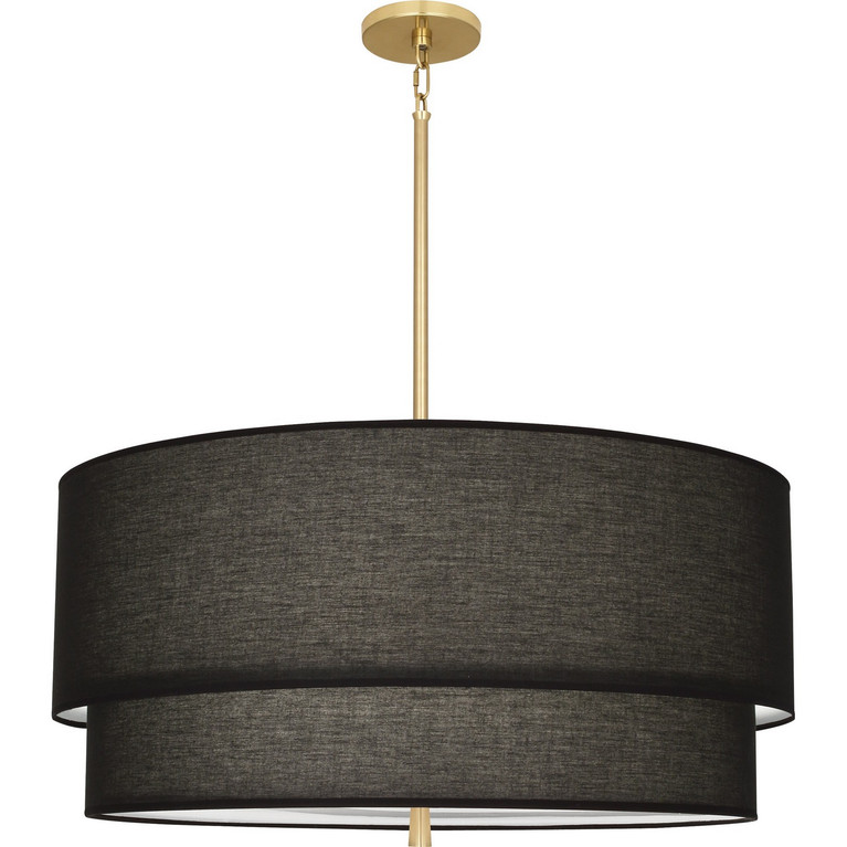 Robert Abbey - RB139 - Three Light Pendant - Decker - Modern Brass