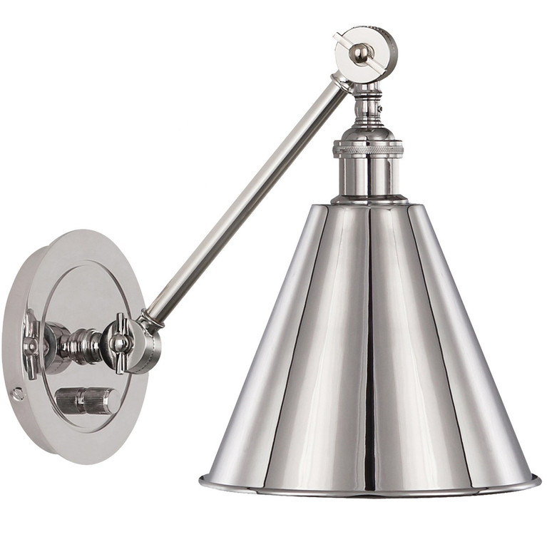 Robert Abbey - S2417 - One Light Wall Sconce - Alloy - Polished Nickel
