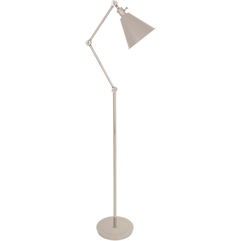 Robert Abbey - S2422 - One Light Floor Lamp - Alloy - Polished Nickel