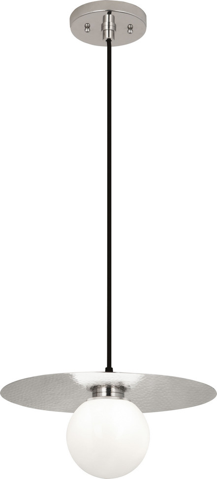 Robert Abbey - S9876 - LED Pendant - Dal - Polished Nickel w/White